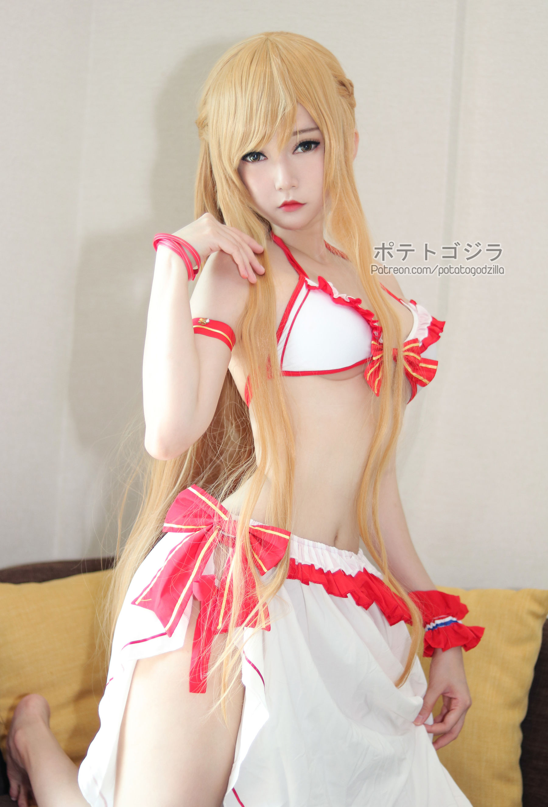 Coser小姐姐Potato Godzilla – Asuna-旭达资源网