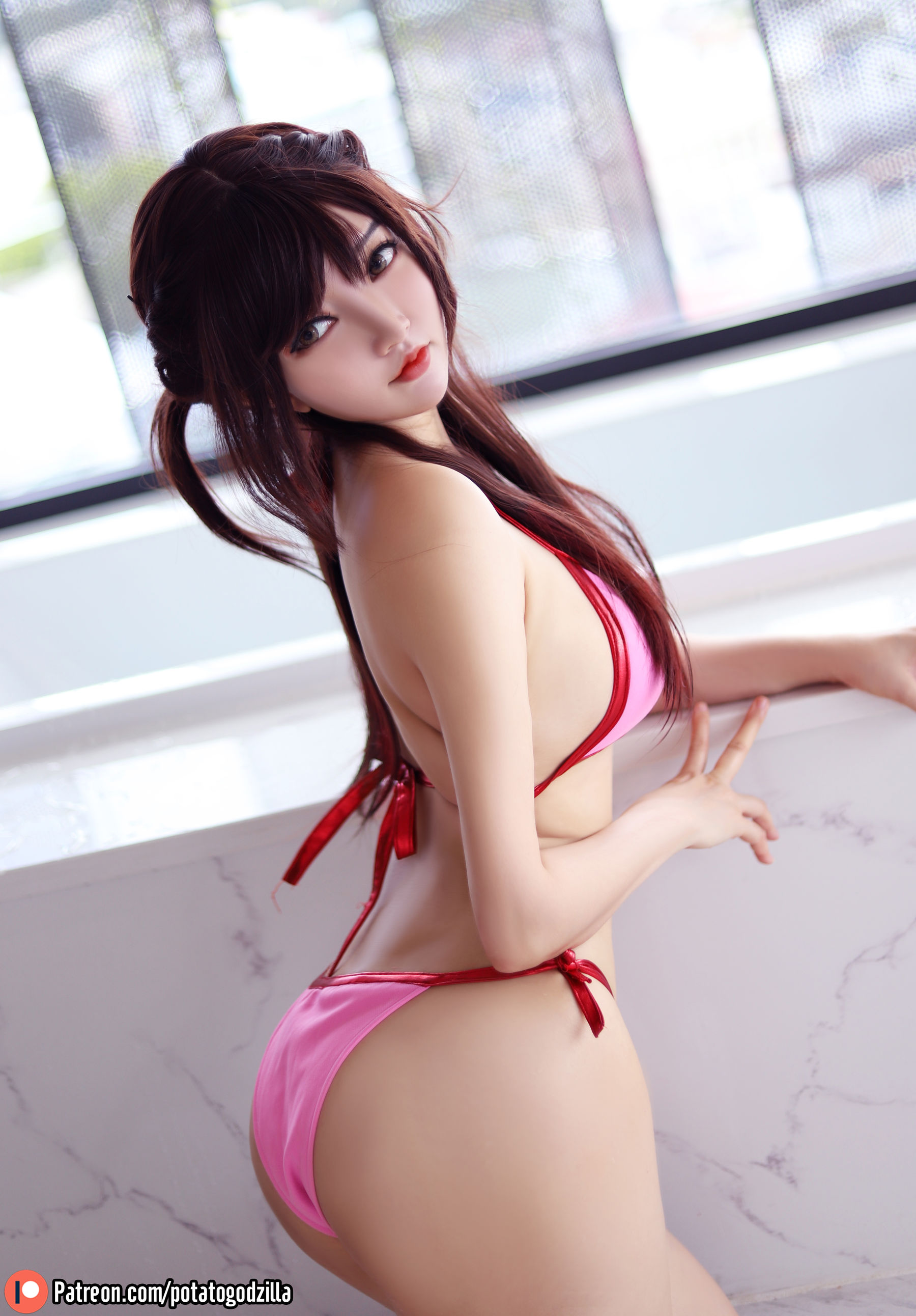 Coser小姐姐Potato Godzilla – Chizuru 写真套图-旭达资源网